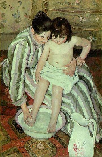 Mary Cassatt The Bath by Mary Cassatt oil painting image